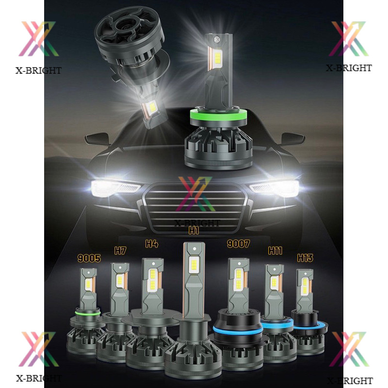 Lampu Depan Led Mobil H4 H8 H9 H11 HB3 HB4 P2 45 Watt DHP 3570 Super Bright