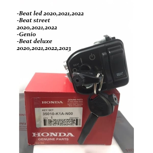 Ready Kunci kontak set original Beat New led 2020-2023,Beat Street 2020,genio,beat deluxel