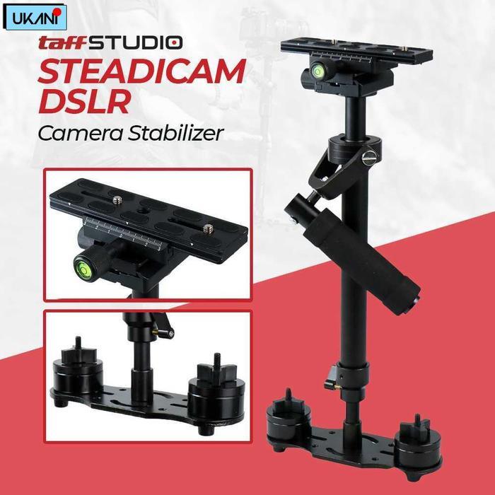 Gimbal Stabilize Kamera DSLR Mirrorless Steadycam Aluminium S60