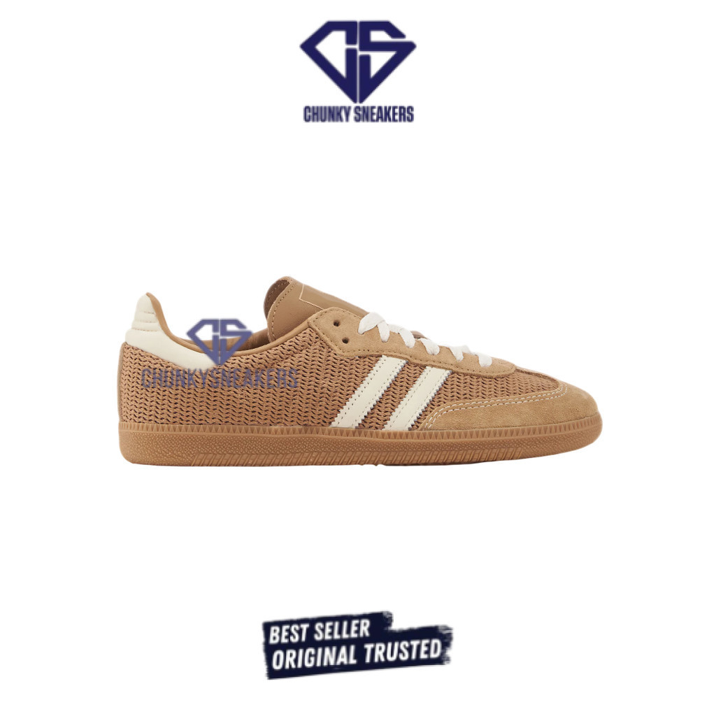 Sepatu Adidas Samba OG Cardboard Brown 100% Original BNIB