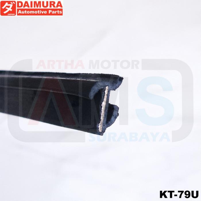 READYY Karet List Lis Pelipit Kaca Pintu Samping Mobil Pickup Box Truck Karet Weather Strip Pelipit 