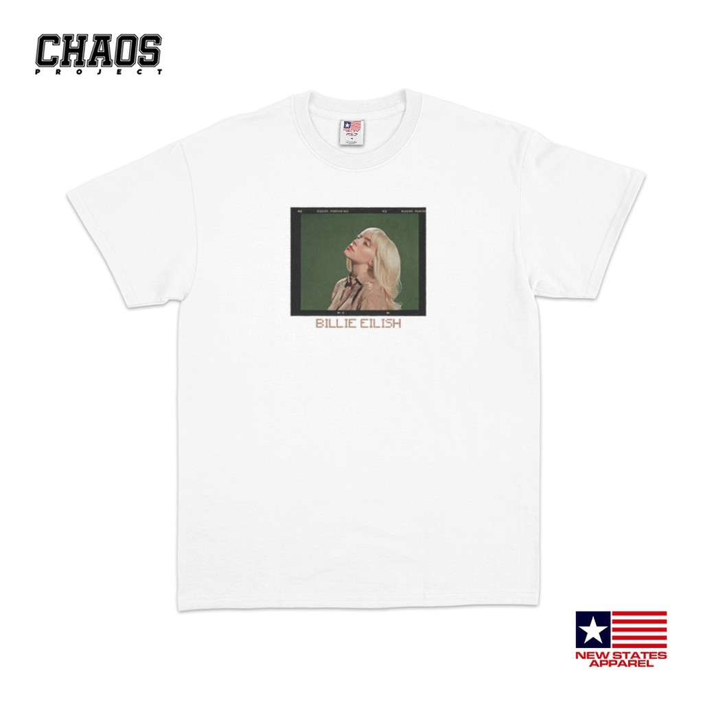 Kaos Unisex Billie Eilish - Kodak Photo | Merch T Shirt