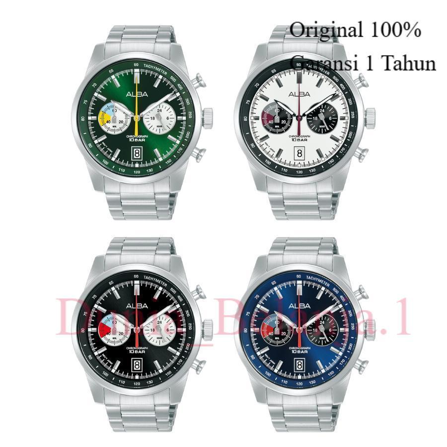 Original 100% Jam Tangan Pria Alba A4B001 A4B001X1 A4B005 A4B005X1 A4B007 A4B007X1 A4B009 A4B009X1