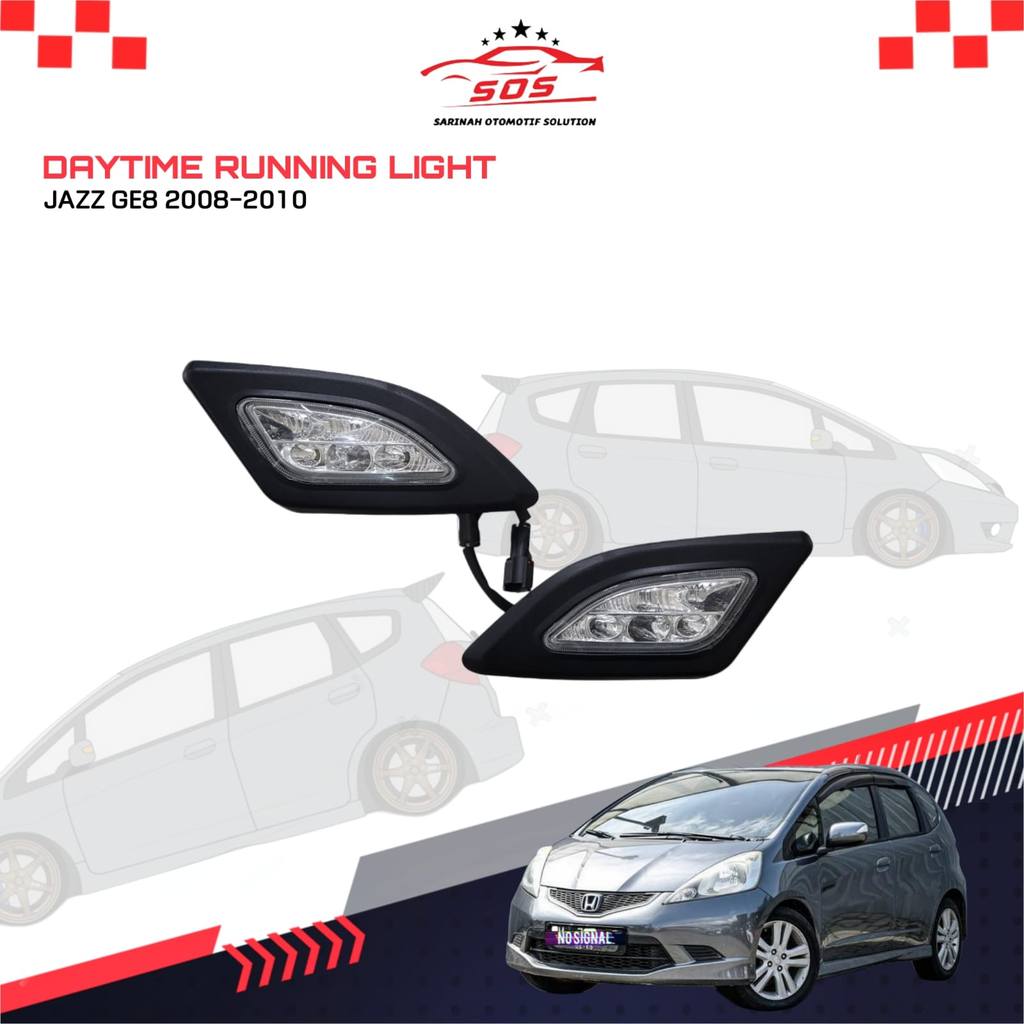 Fog Lamp DRL Honda Jazz RS GE8 2008 2009 2010 KANAN KIRI