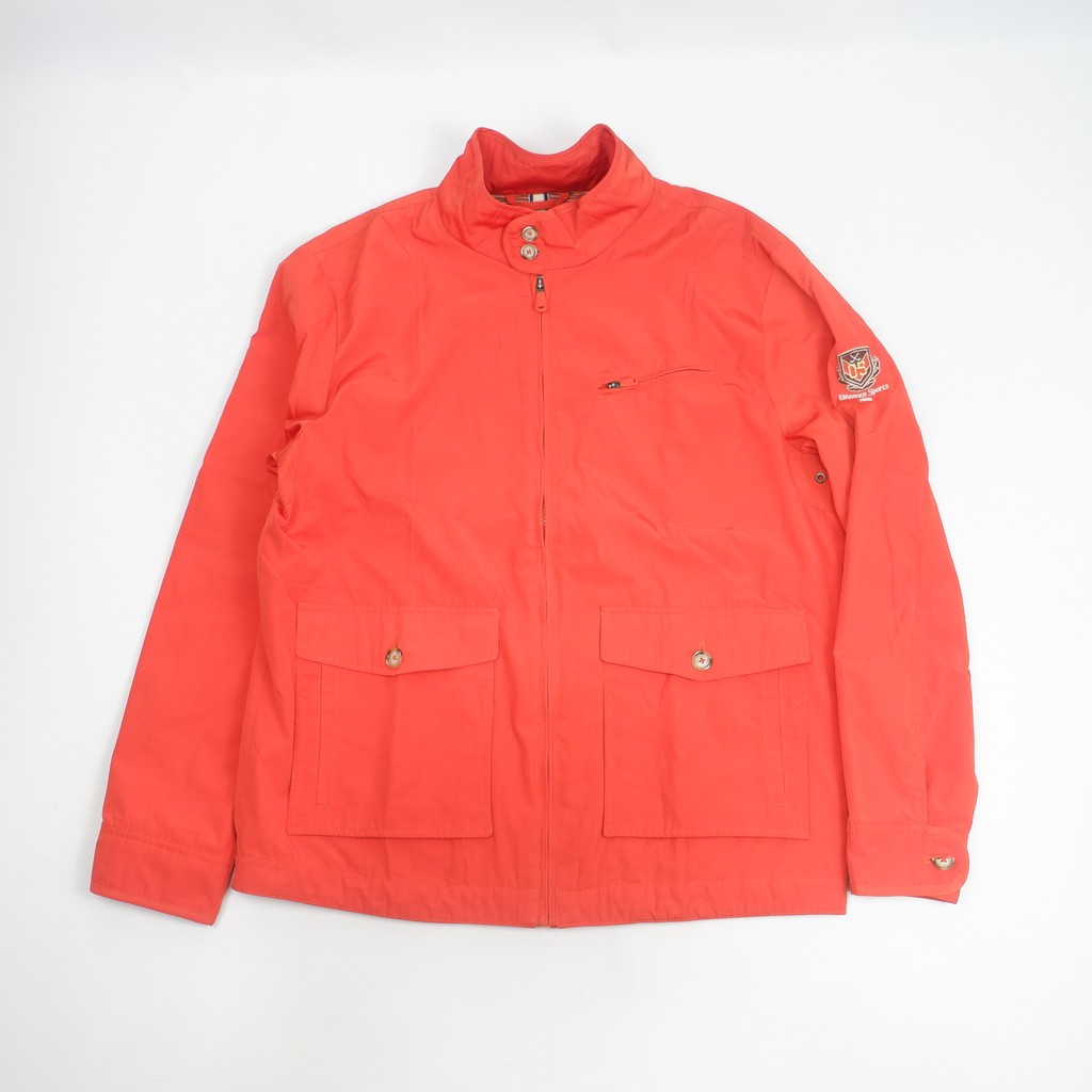 Elegance Sports Full Zip Utility Jacket Stand Collar Casual Outdoor Everyday Wear - Preloved