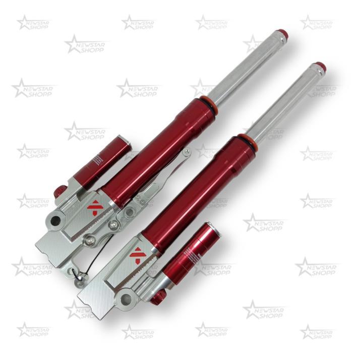 USD up side down ktc vario 125 150 beat Scoopy SFF 05 original  Merah