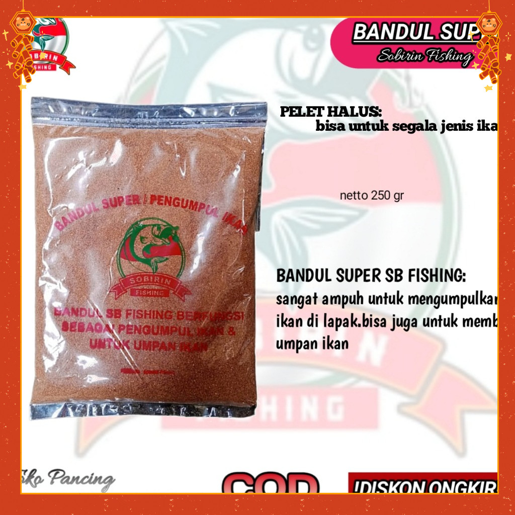 Bandul pengumpul ikan super premium Sobirin Fishing