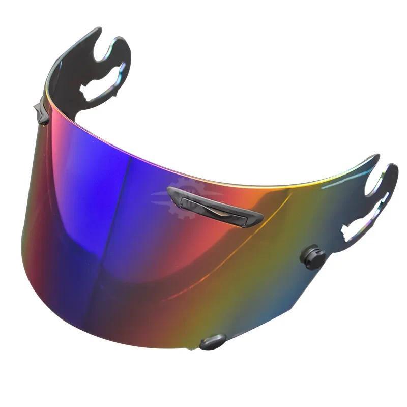 Compatible for ARAI RR2 RR3/RR4/casher/Astro TR Helmet Mirror Color-anging Film Anti-fog Sticker Mot
