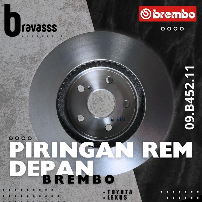 Brake Disc/Piringan Rem Depan Brembo Toyota Alphard BEST