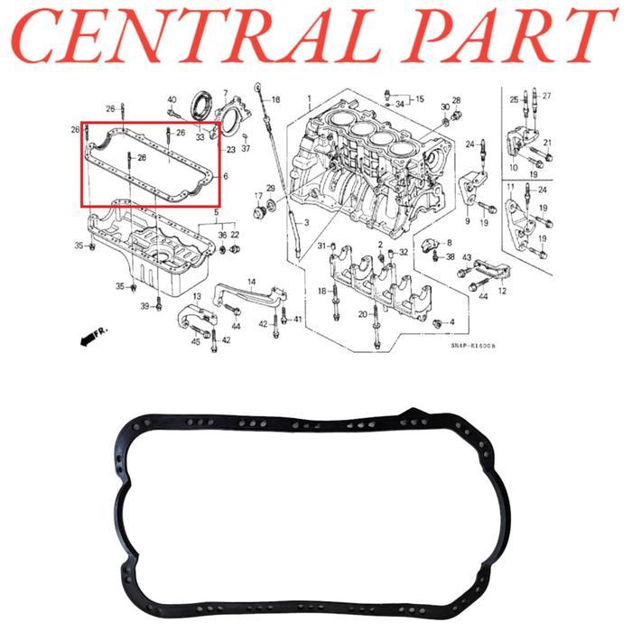 paking carter mobil honda grand civic tahun 1988 1989 1990 1991 ready stok