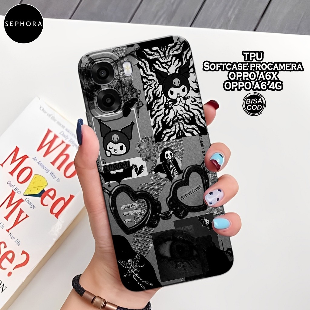 Case OPPO A6X / A6 4G 2025 Terbaru - Fashion Case Lucu - Softcase OPPO A6X / A6 4G - Case Pro Camera