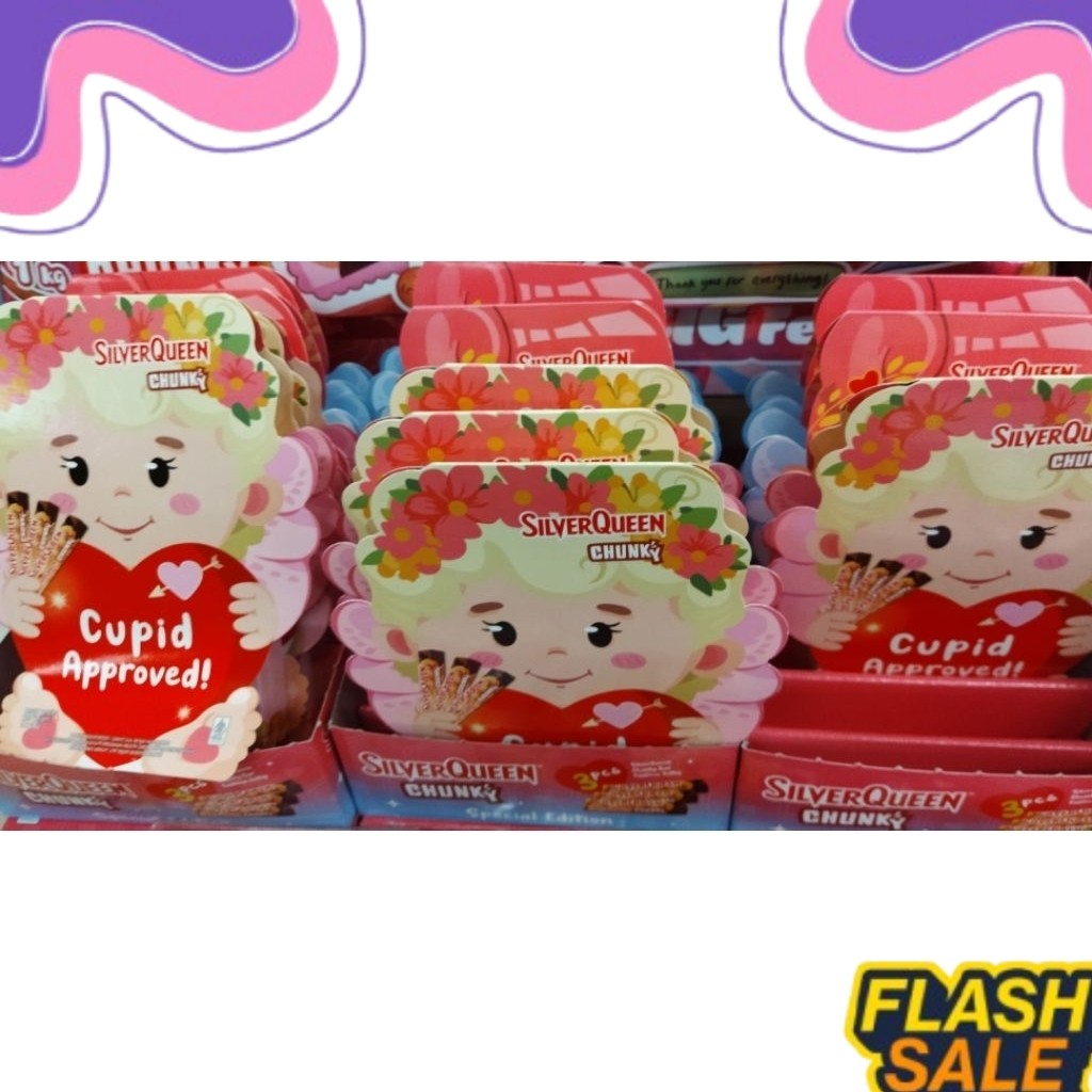 EditionValentine SILVERQUEEN EDISI VALENTINE 2026 CUPID / SILVERQUEEN CUPID VALENTINE / SILVERQUEEN 