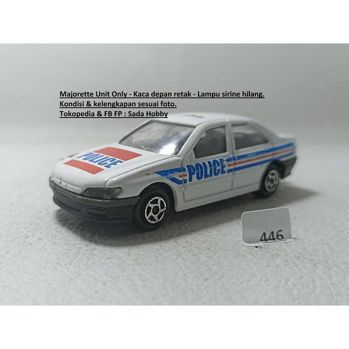 Diecast Majorette Peugeot 406 Police Car Loose SBAtoys