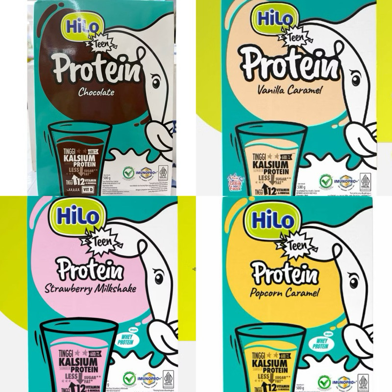 Hilo Teen Protein - Susu Kaya Kalsium