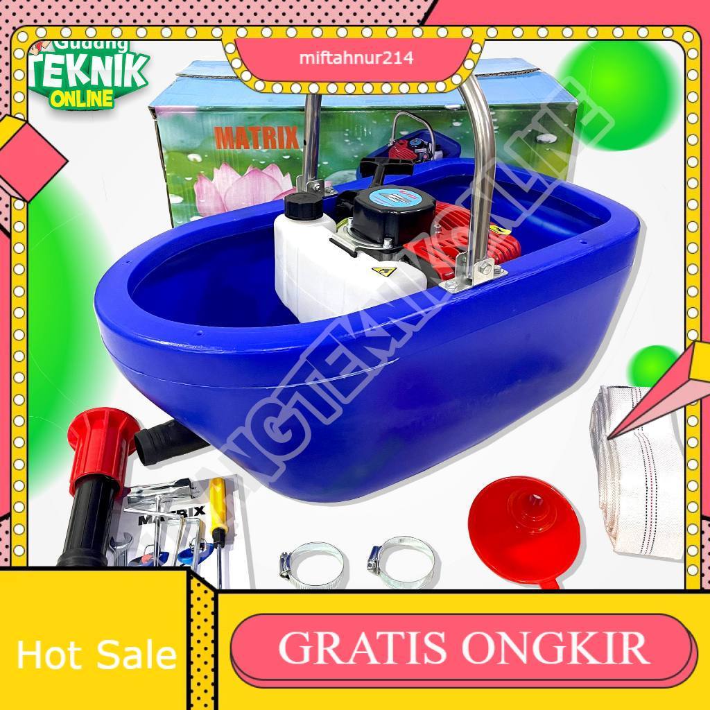 Mesin Floating Pump FWP-520 FWP435 MATRIX 2 4 Tak / Mesin Pompa Air Ampung Floating Water Pump FWP 5