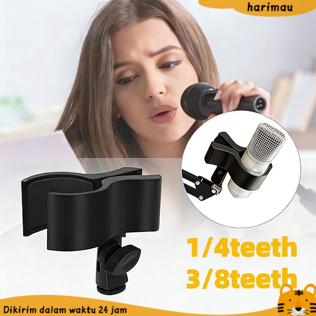 Mic Holder Jepit Mic Holder Universal Holder Mic Condenser Microphone Holder Dudukan Mic