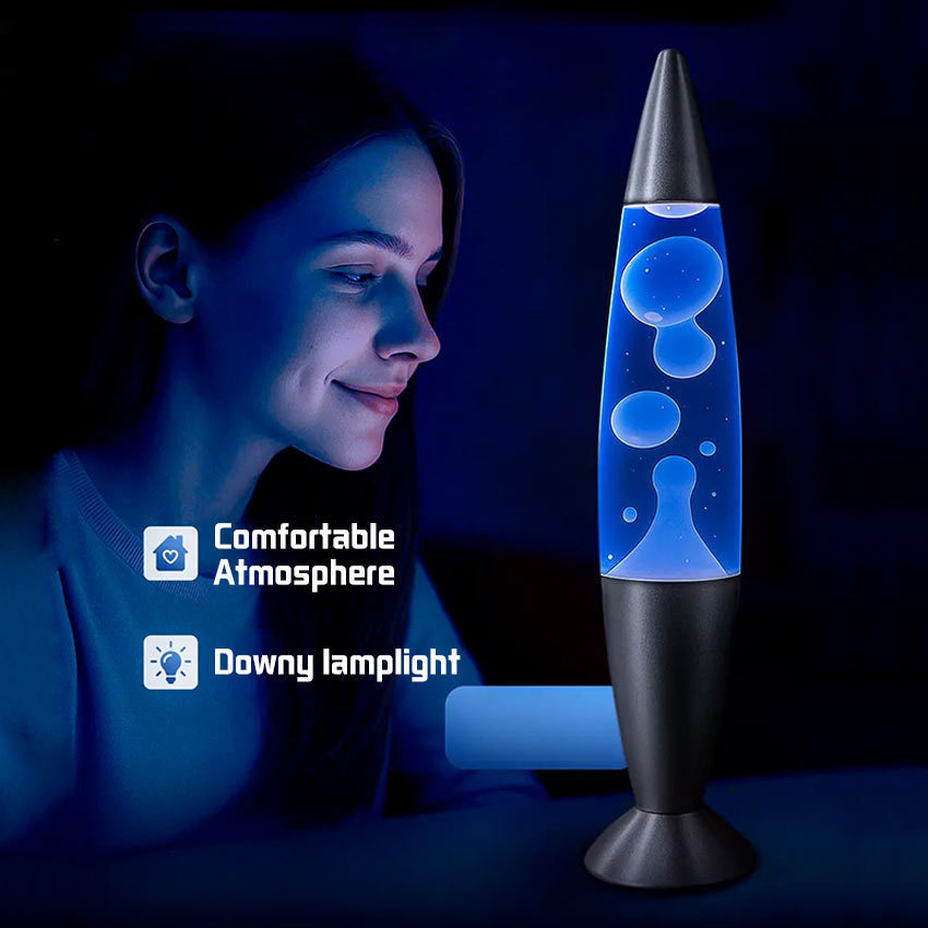 Pajangan Lampu Dekorasi Meja Kreatif Aesthetic Lava Bubble Lava Lamp Lampu Hias 3D Souvenir Hadiah