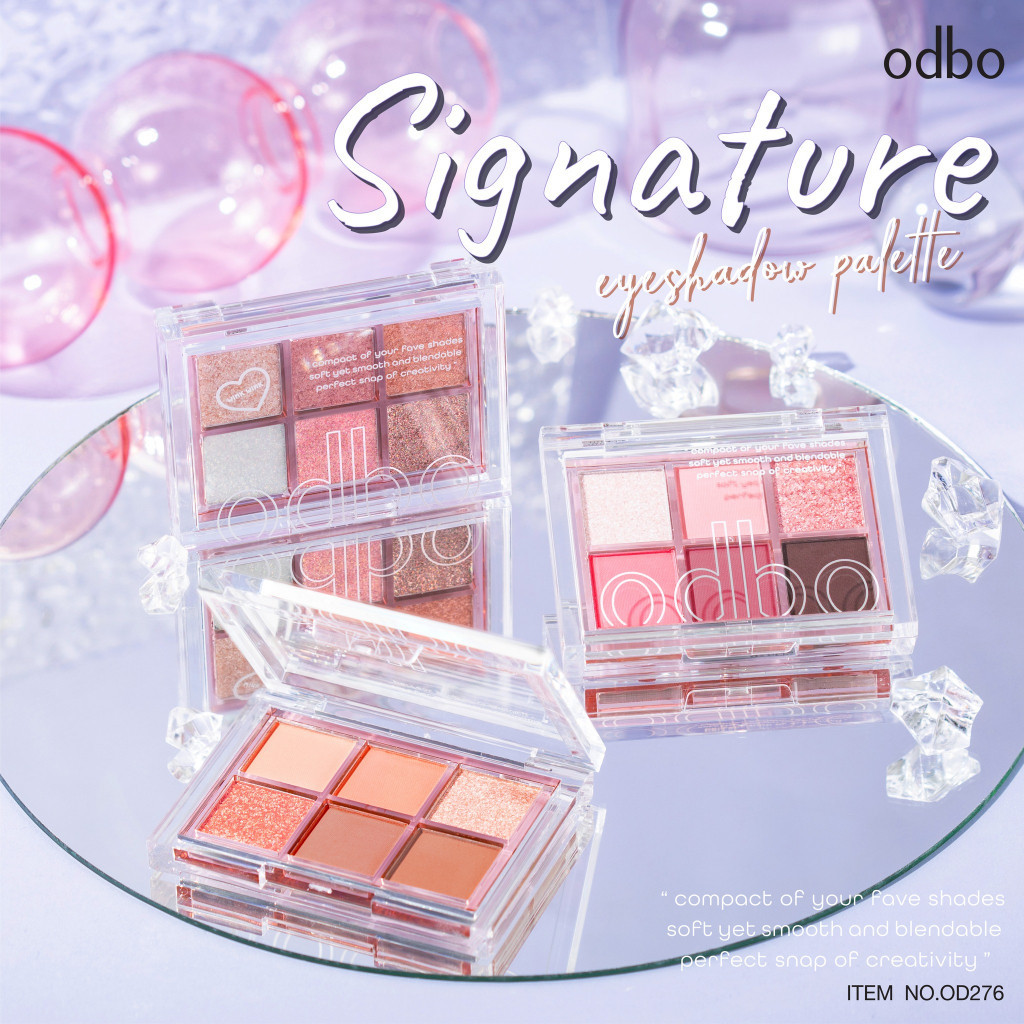 ODBO Signature Eyeshadow Palette #OD0276 / Eyeshadow Mata Ori Thailand AL