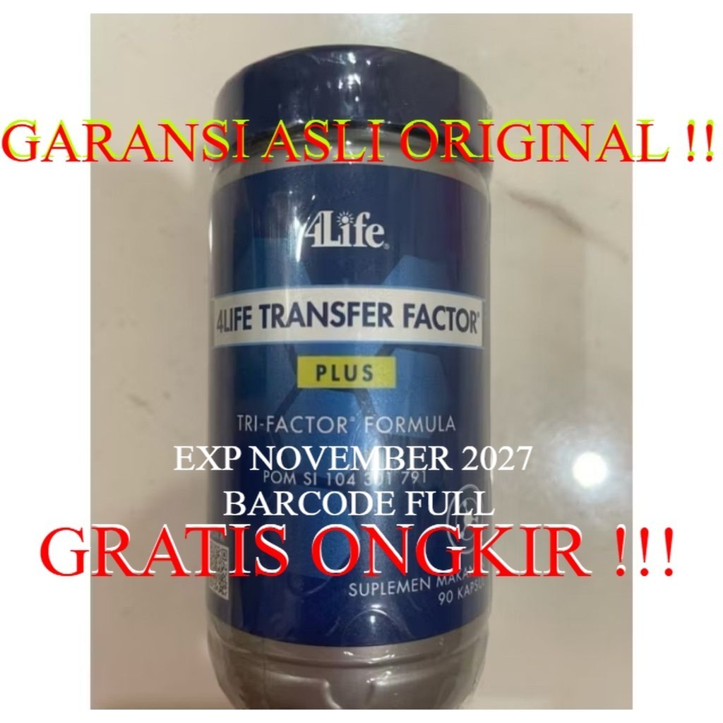 4life transfer factor plus SUPLEMEN KESEHATAN
