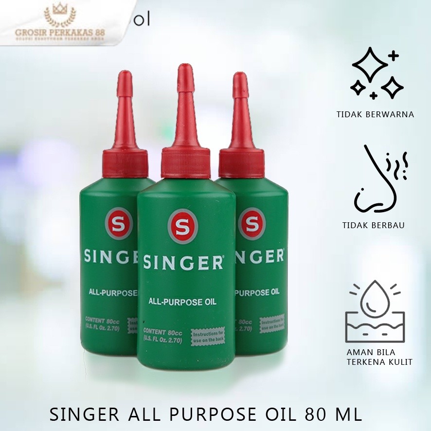 Minyak Mesin Jahit Singer Oil Pelumas