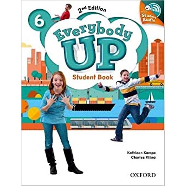 Book Oxford Everybody UP 2nd Edition Student Book 1 2 3 4 5 6 / Color