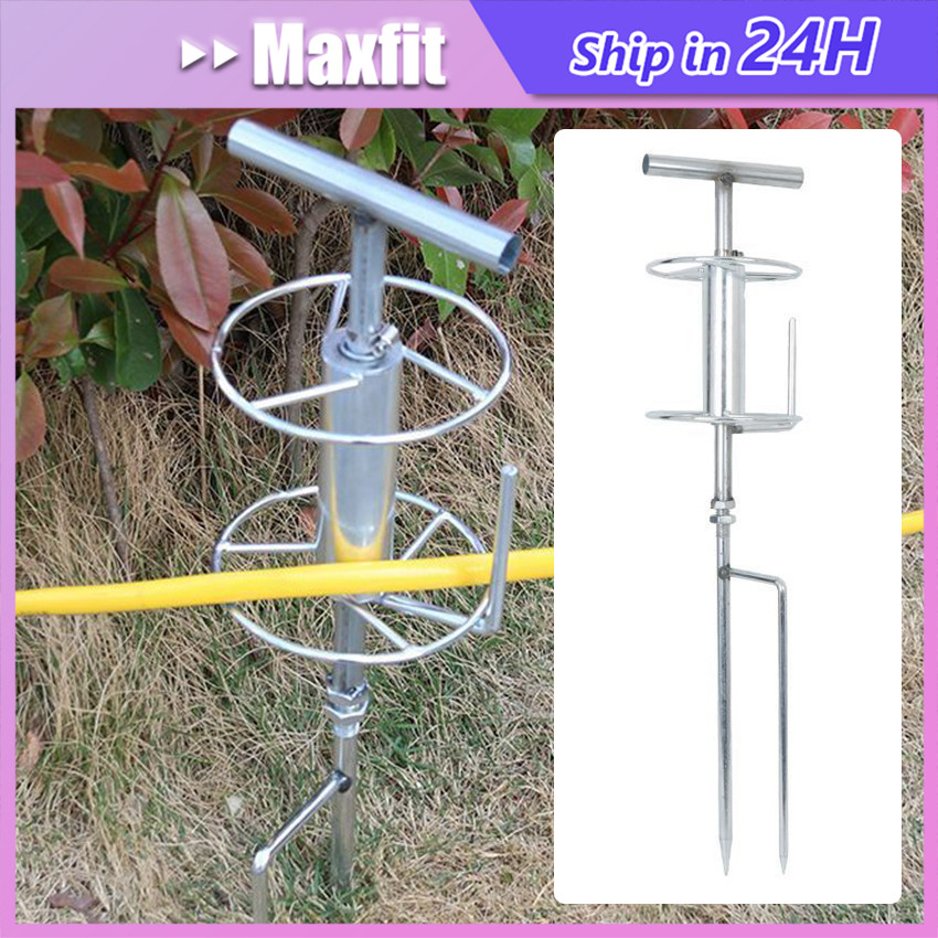 Roll Selang Stainless Steel Tahan lama Alat Penarik Pamandu Selang Air Pertanian Untuk Semprot Pesti