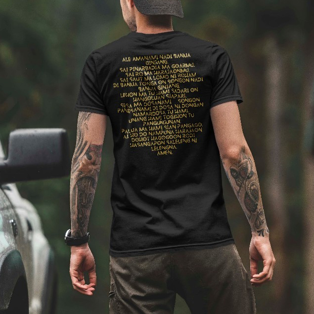 Kaos Doa Bapa Kami Bahasa Batak Premium Kaos Rohani Ale Amanami Onanzoe