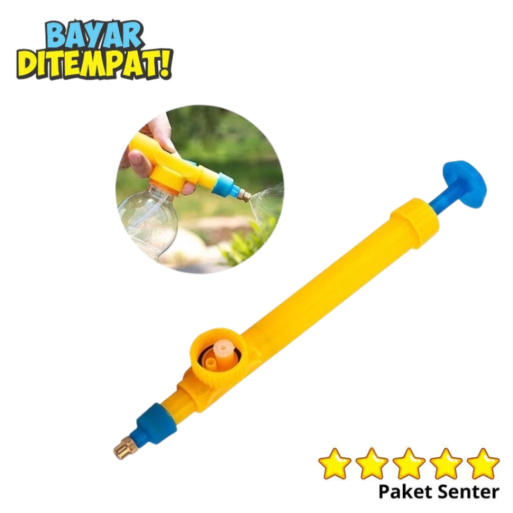 Botol Semprotan Burung & Bunga Adjustable Jet Spray Pompa
