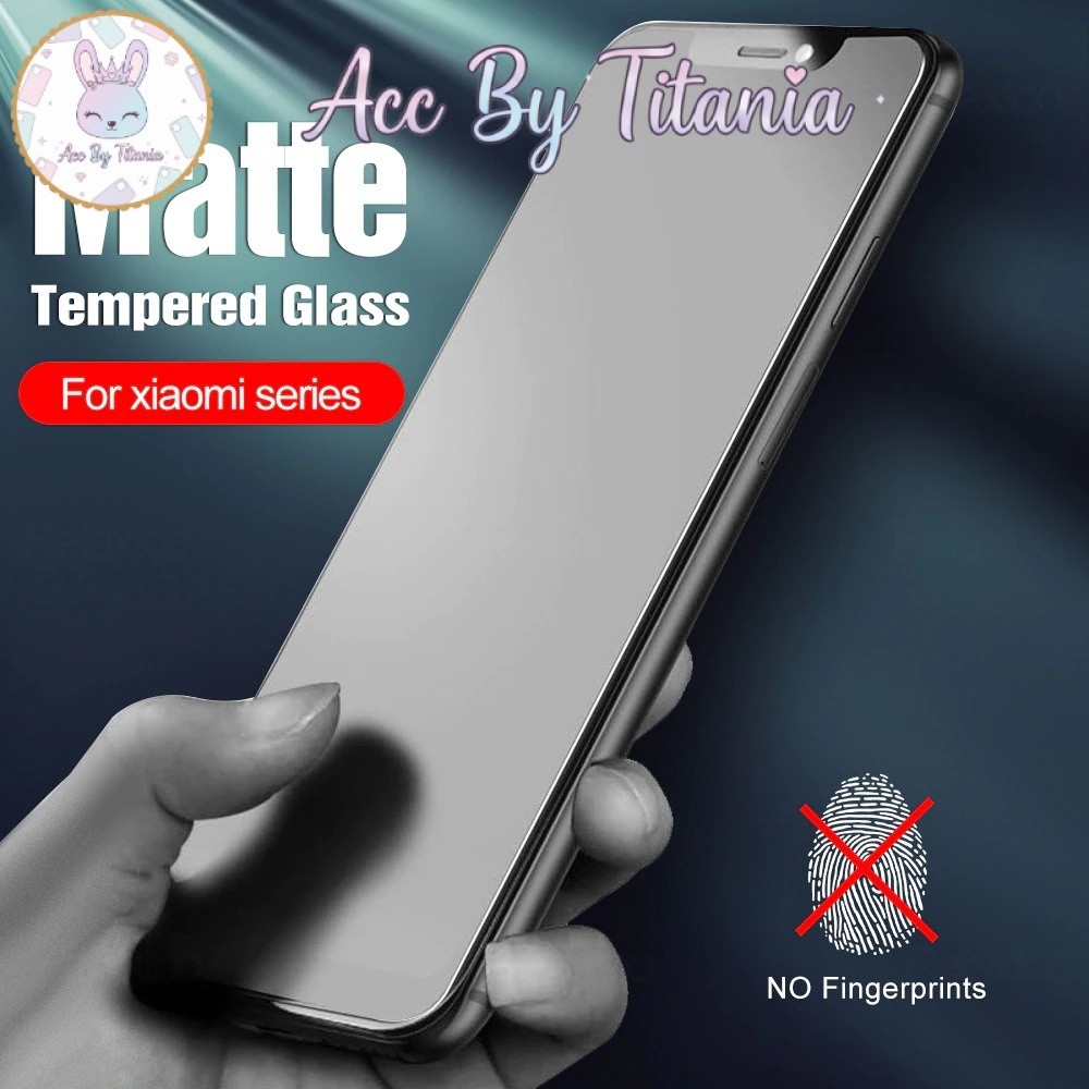 FP AG Tempered Glass Matte anti minyak for Oppo A12 A12s A15 A15s A16 A16e A16k A17 A17e A17k A18 A1