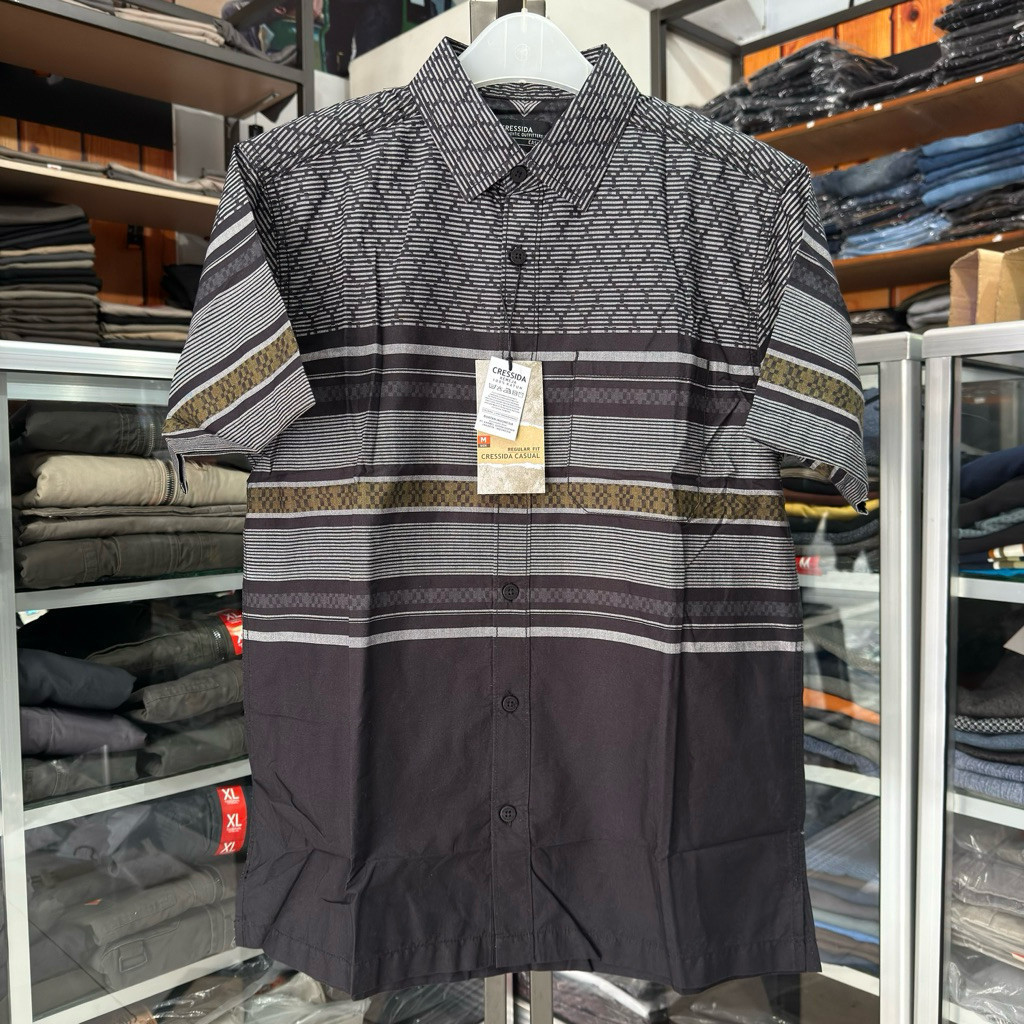 Promo Hits Cressida Kemeja Lengan Pendek Original | Kemeja Pria Lengan Pendek