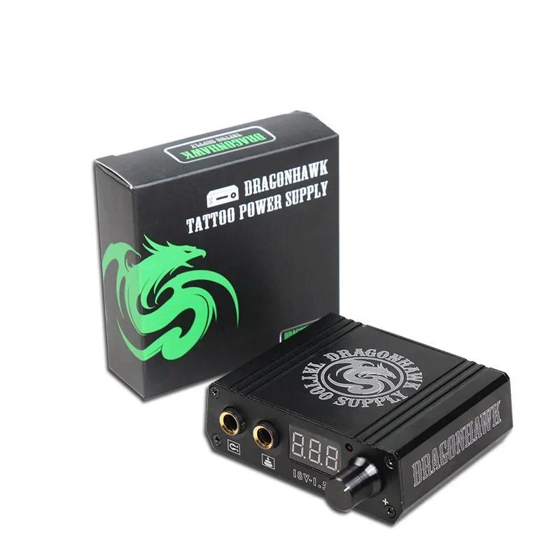 Dragonhawk Top Quality Mini Tattoo Power Box  LCD For Tattoo Machine Tattoo Power Supply