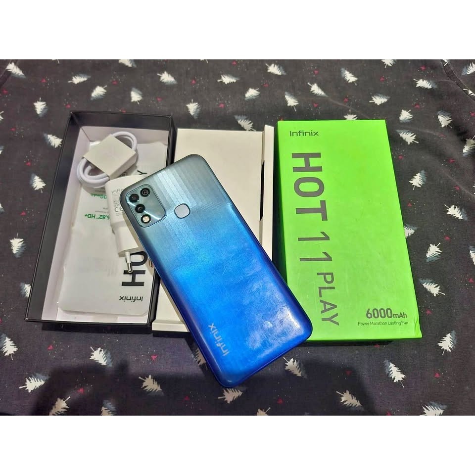 Infinix Hot 11 Play Ram 4Rom 64GB (SECOND)