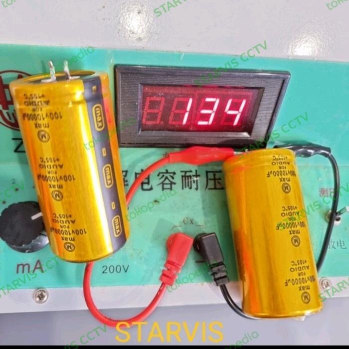 PROMO elco 10000/100 max, 10000uf/100v max ,10000/100v - GOLD