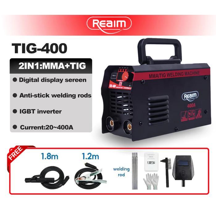 Reaim mesin las 450 watt mesin las beckum 450watt mesin las listrik las beckum 200 mma - TIG-400