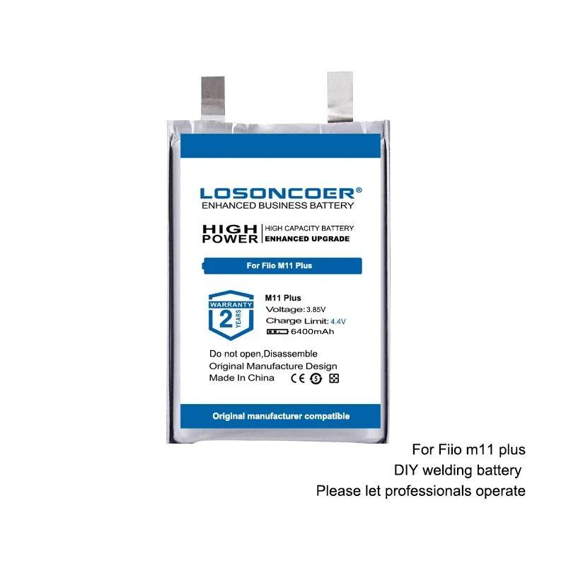 6400mAh Battery For Fiio M11 Plus HIFI Music MP3 Player Speaker Cells