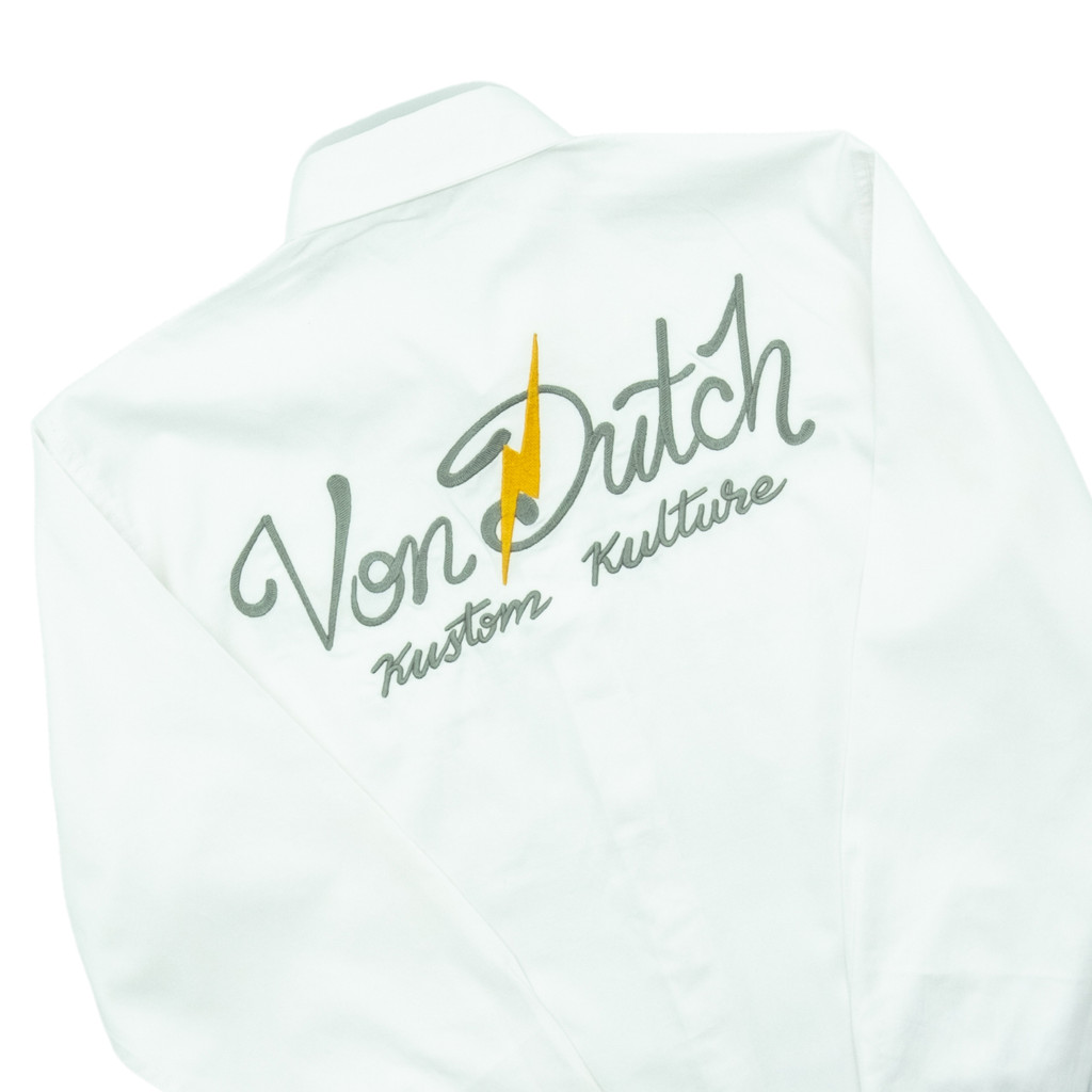 Von Dutch Workshirt  Longsleeve 1676 White