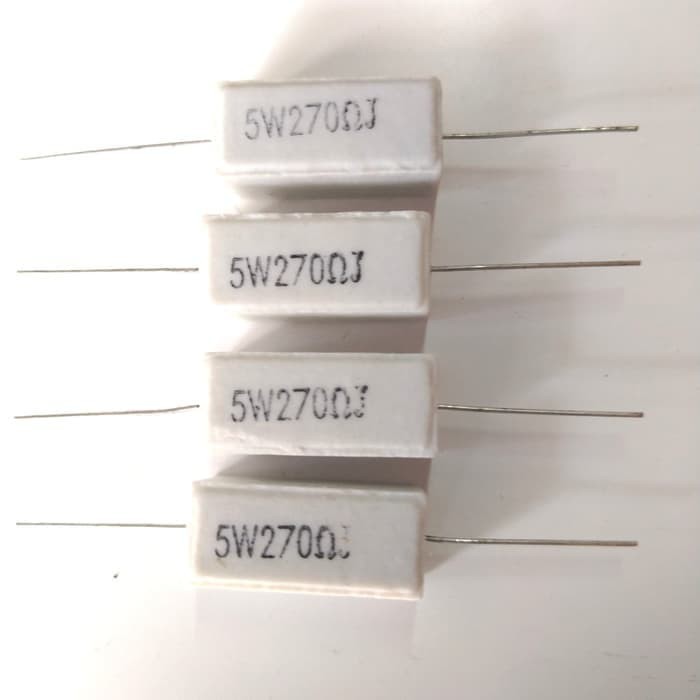 Resistor 5W Resistor 5 Watt 270 Ohm Resistor 5w 5Watt 270 ohm 270ohm