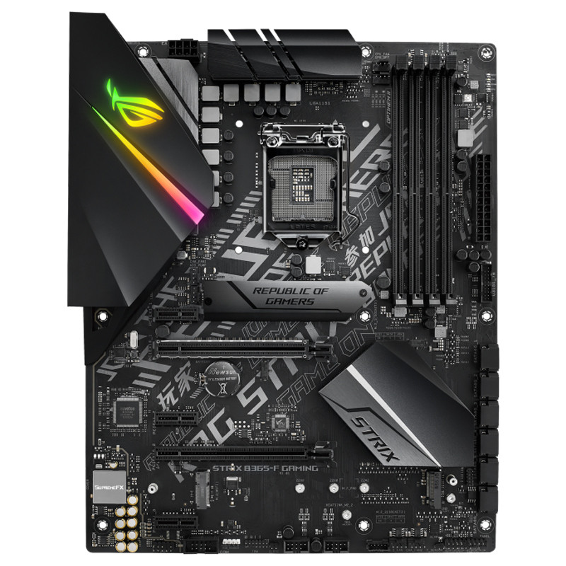 ROG B365F GAMING motherboard with Aura Sync RGB LGA1151 B365 ATX Gaming Motherboard
