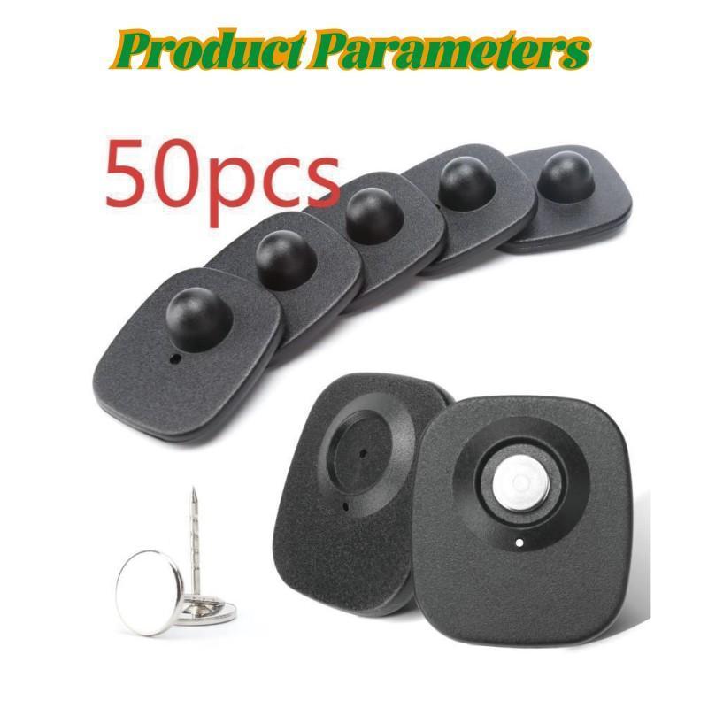 Sensor Alarm Tag Baju 50PCS Hard Tag Alarm RF 8.2MHZ Dengan Pin Anti Theft Security Tag Untuk Toko