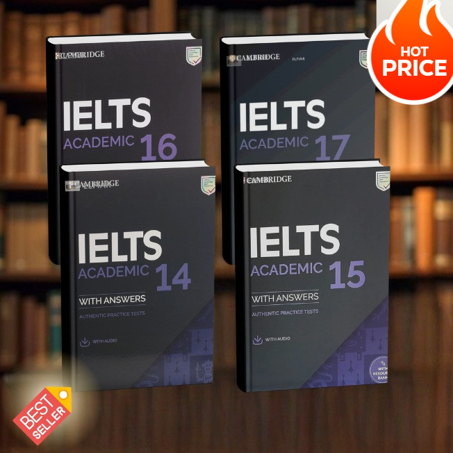 Koleksi Buku IELTS ACADEMIC 14,15,16,17