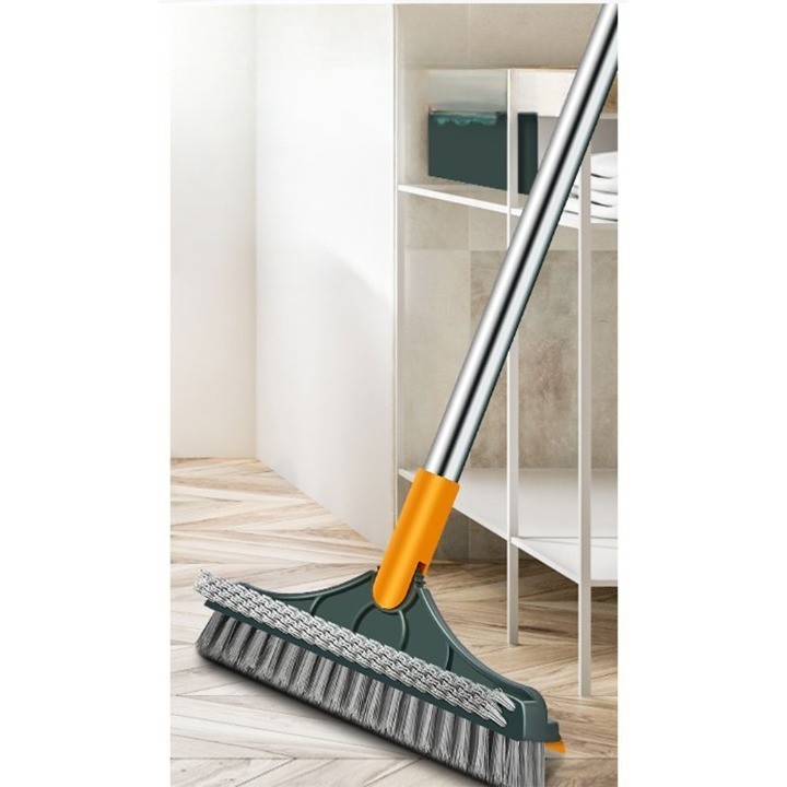 JM - TaffHOME Sapu Sikat Pembersih 3 in 1 Cleaning Brush Broom Wiper Mop - UR378