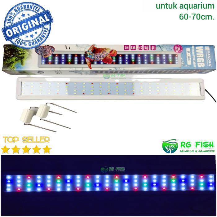 lampu akuarium kandila P600 led aquarium aquascape 60cm-80cm - KANDILA R600Z