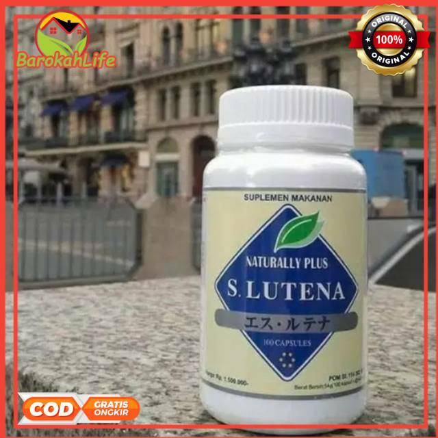 Slutena Suplemen Kesehatan Mata Suplemen Perawatan Mata S Lutena 100 SOFT GELL HITAM S. Lutena... JA