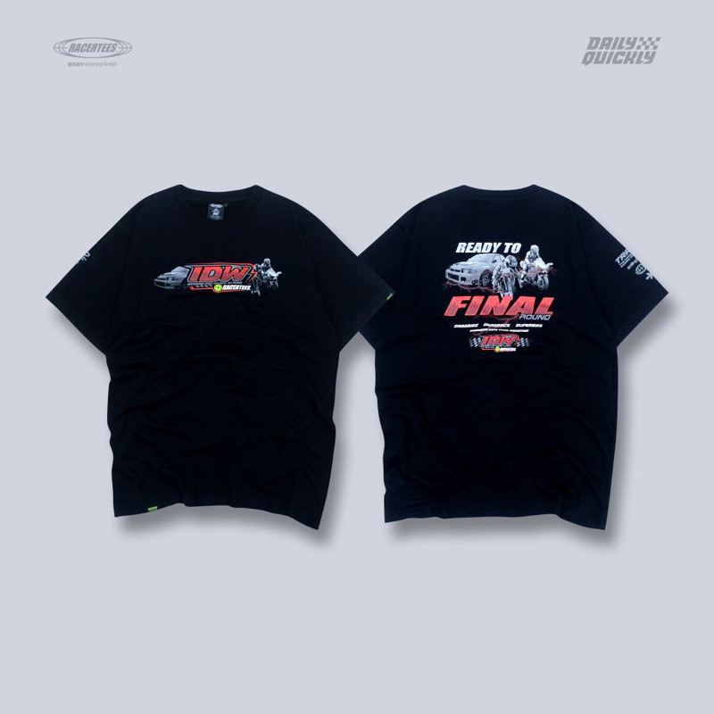 Kaos IDW RACERTEES FINAL Edition Tshirt Pria dan Wanita
