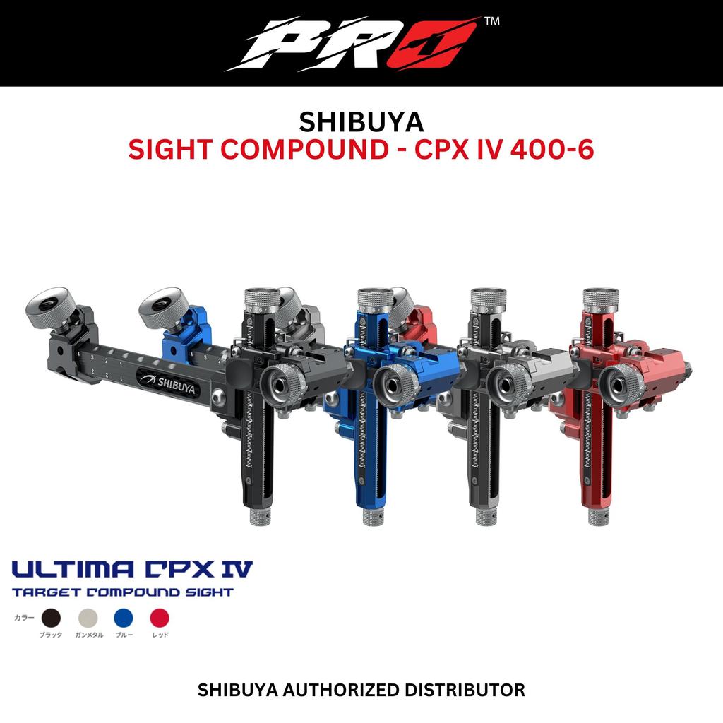 SHIBUYA CARBON SIGHT COMPOUND ULTIMA CPX IV 400-6 | FISIR SHIBUYA BUSUR COMPOUND | ALAT BIDIK ALAT P