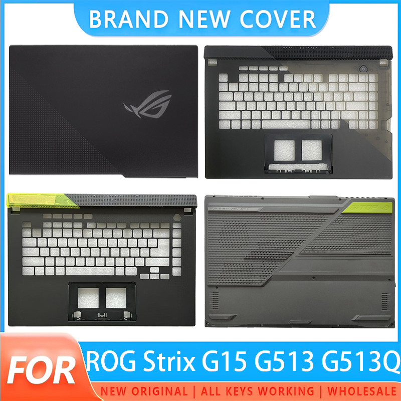 NEW For ROG Strix G15 G513 G513Q Laptop LCD Back Cover/Upper Palmrest/Bottom Case