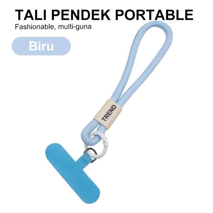 Nibrostore Tali Strap Gantungan HP Universal | Phone Lanyard Trendy Anti Jatuh | Tali Gantung Casing