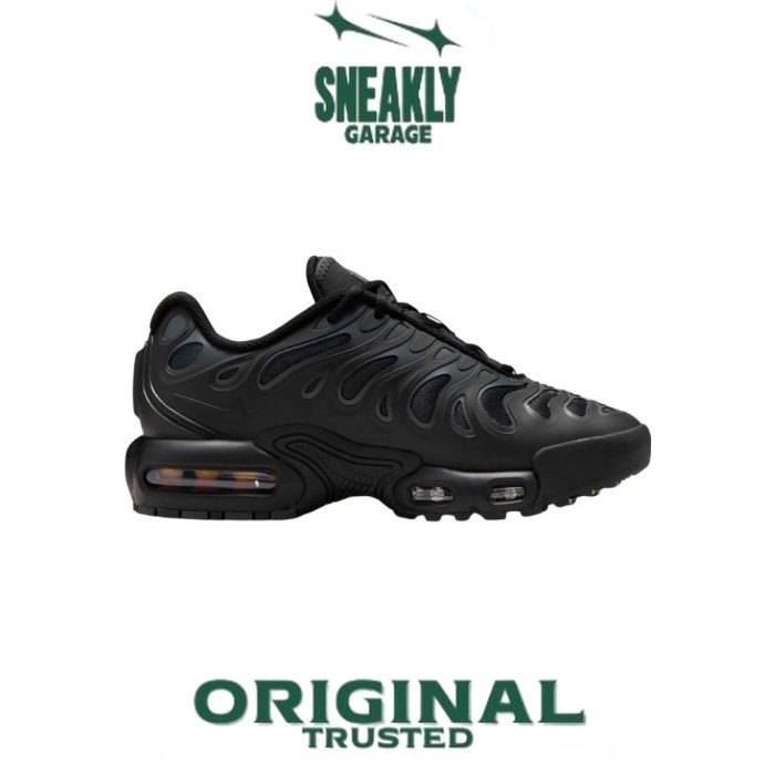 Sepatu Nike Tn Air Max Plus Drift Triple Black  Sneakers Unisex