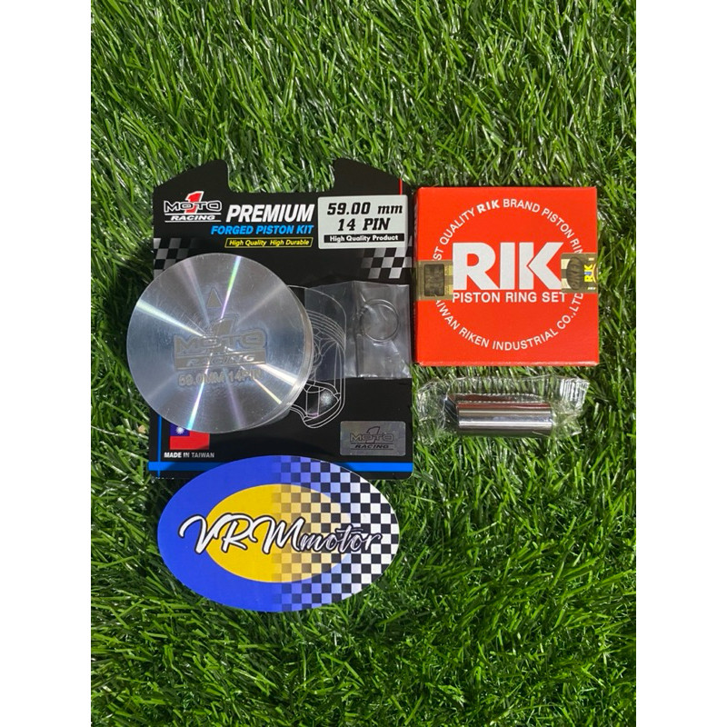 piston seher moto 1 59 pin 14 forged taiwan premium