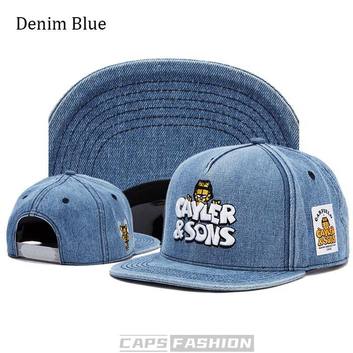 Topi Snapback Garfield  hip hop Fashion bordir merek tide untuk pria dan wanita caps hat topi cowok 